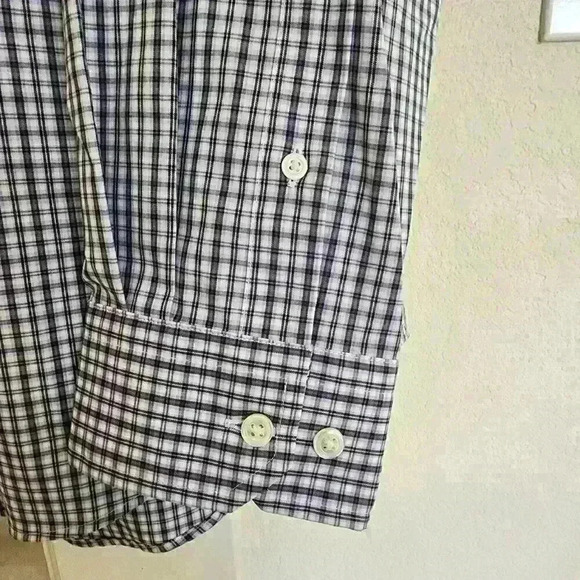 Egara Men's Long Sleeve Button Down Shirt 2XLT Gray Lavender Casual Office Fall - Picture 5 of 10